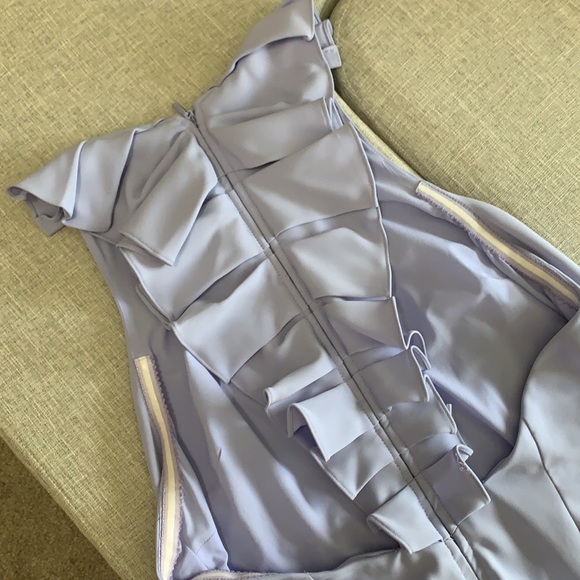 Slate and Willow lavender gown. Sz 12. - Picture 3 of 4